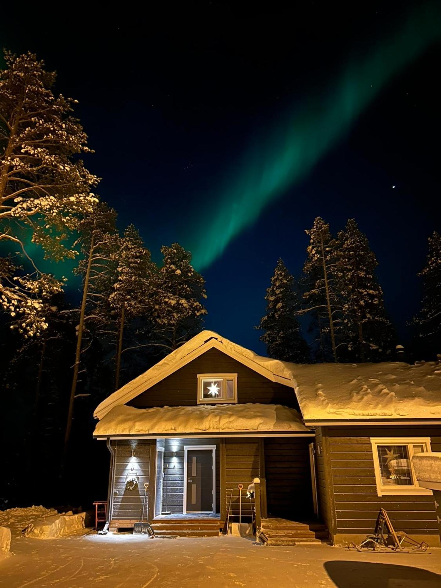 Villa Lumihelmi A & B Äkäslompolo Exterior foto